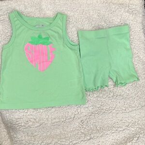 Garanimals Green and Pink Tank Top